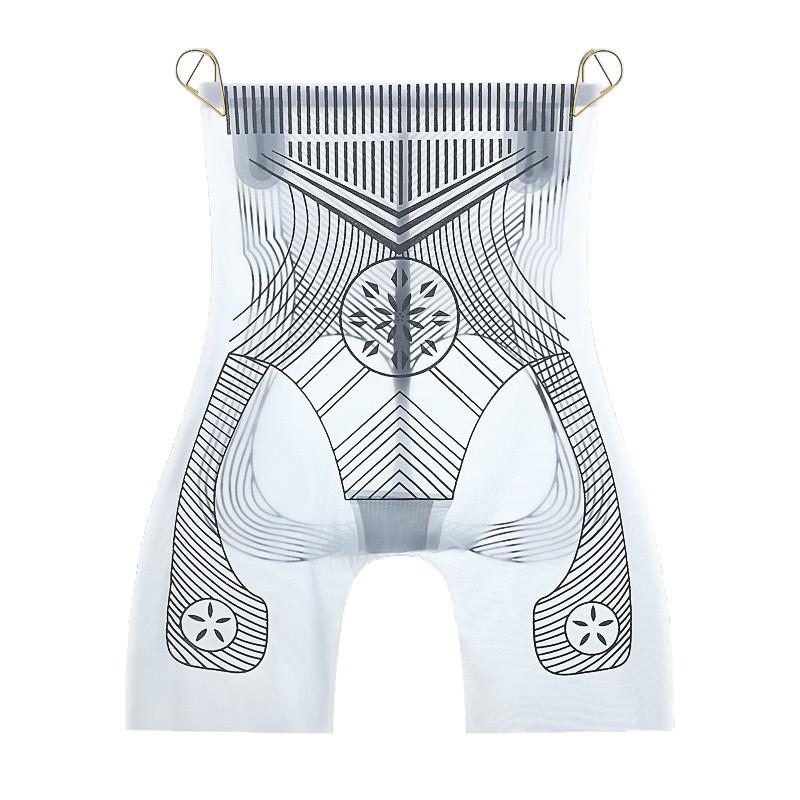 

Хит продаж 10D Бесшовные Желейный Гель С Высокой Талией Контроль Живота Формирующие Трусики XXXXL бежевый