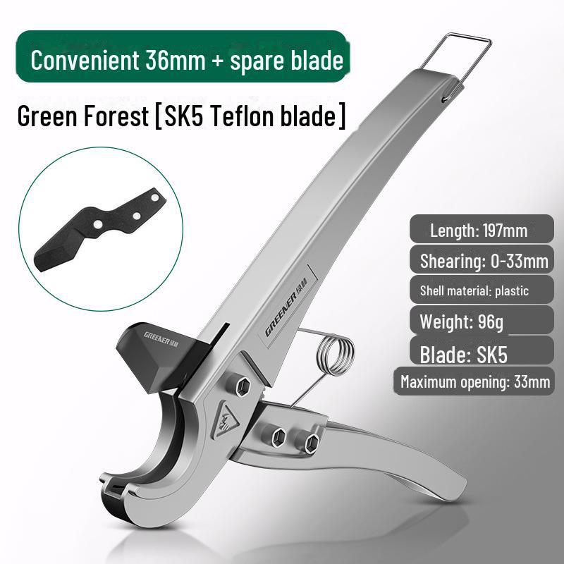 Green Forest PPR PVC Pipe Cutter - Quick Shear Cutting Tool