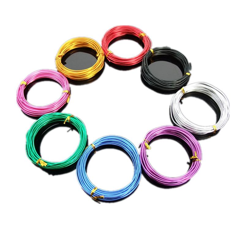 1mm Colored Soft Aluminum Wire for DIY, Model Making & Conductive Connections