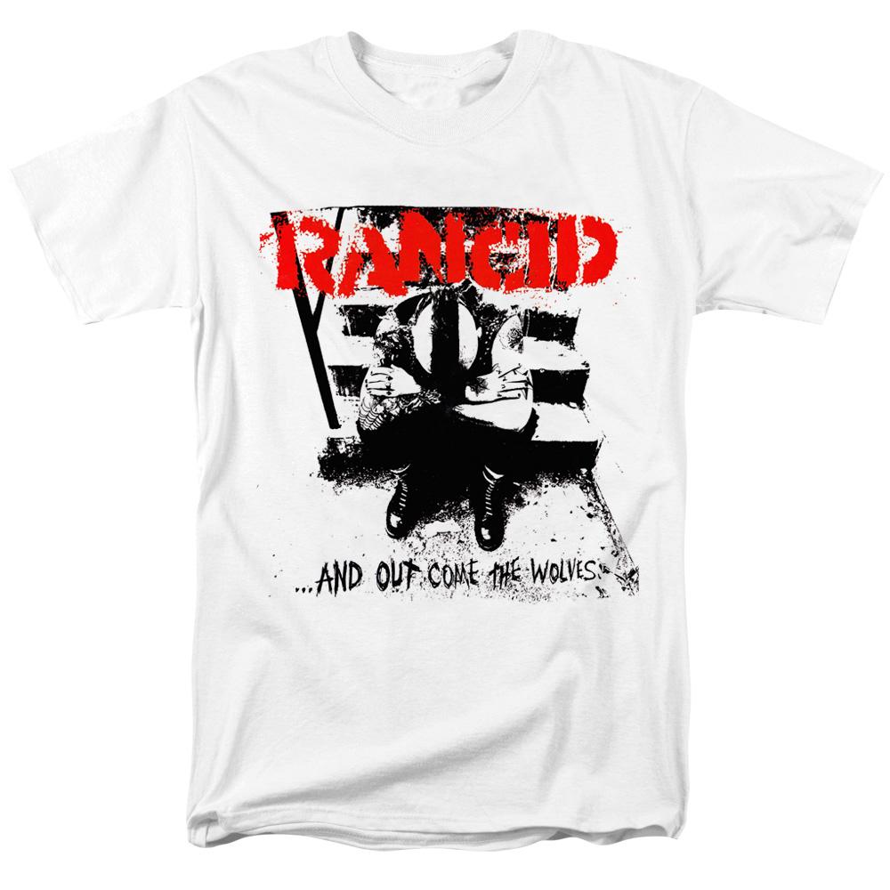 Rancid Stink Choir Rockový festival Potisk Kov Punk Pánské a Dámské Bavlněné Volné Tričko s Krátkým Rukávem
