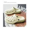 Men's, EVA Slippers, Thick Soled, Non Slip, Toe Over Slippers, Casual, Versatile, Beach Sandals