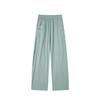 Men's Wide-Leg Multi-Pocket Contrast Stitching Floor-Length Casual Pants