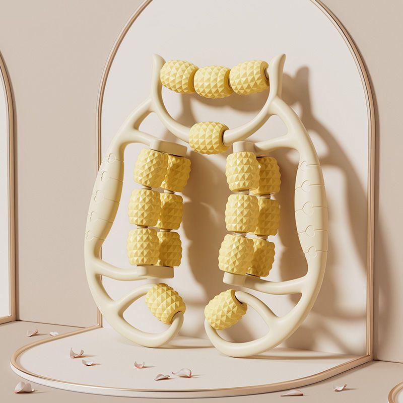 

Home Exercise Leg Massager Roller Ring Leg Clamp One Size жёлтый