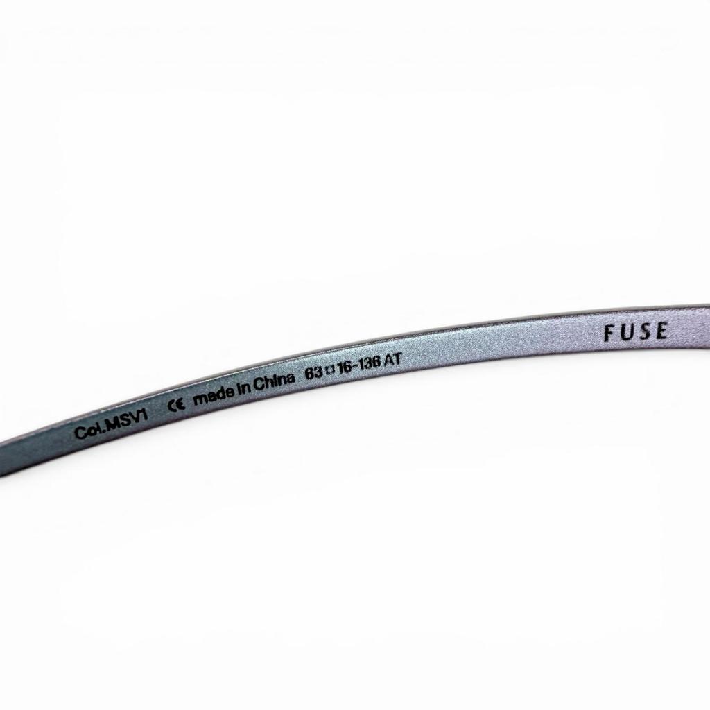 Excellent GENTLE MONSTER Glasses FUSE Metallic blue titanium Women Used