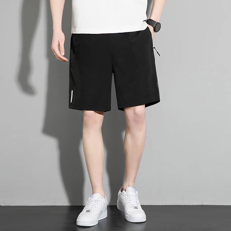 Teloraman 2024 Unisex Ice Silk Quick Dry Casual Shorts 2XL