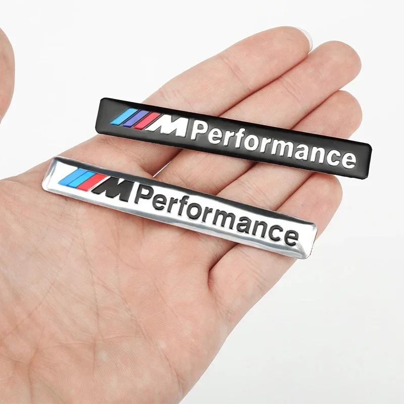 X5 X6 1PCS Car Decal Logo Badge Auto Accessories Sticker M Power Performance For BMW M 1 3 4 5 6 7 Series Z X M3 M5 M6 Mline Emb