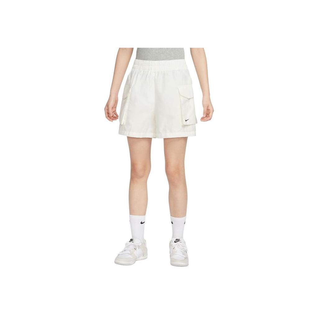 Nike Sportswear Essential Woven Cargo Shorts Women Shorts White HM6983-133