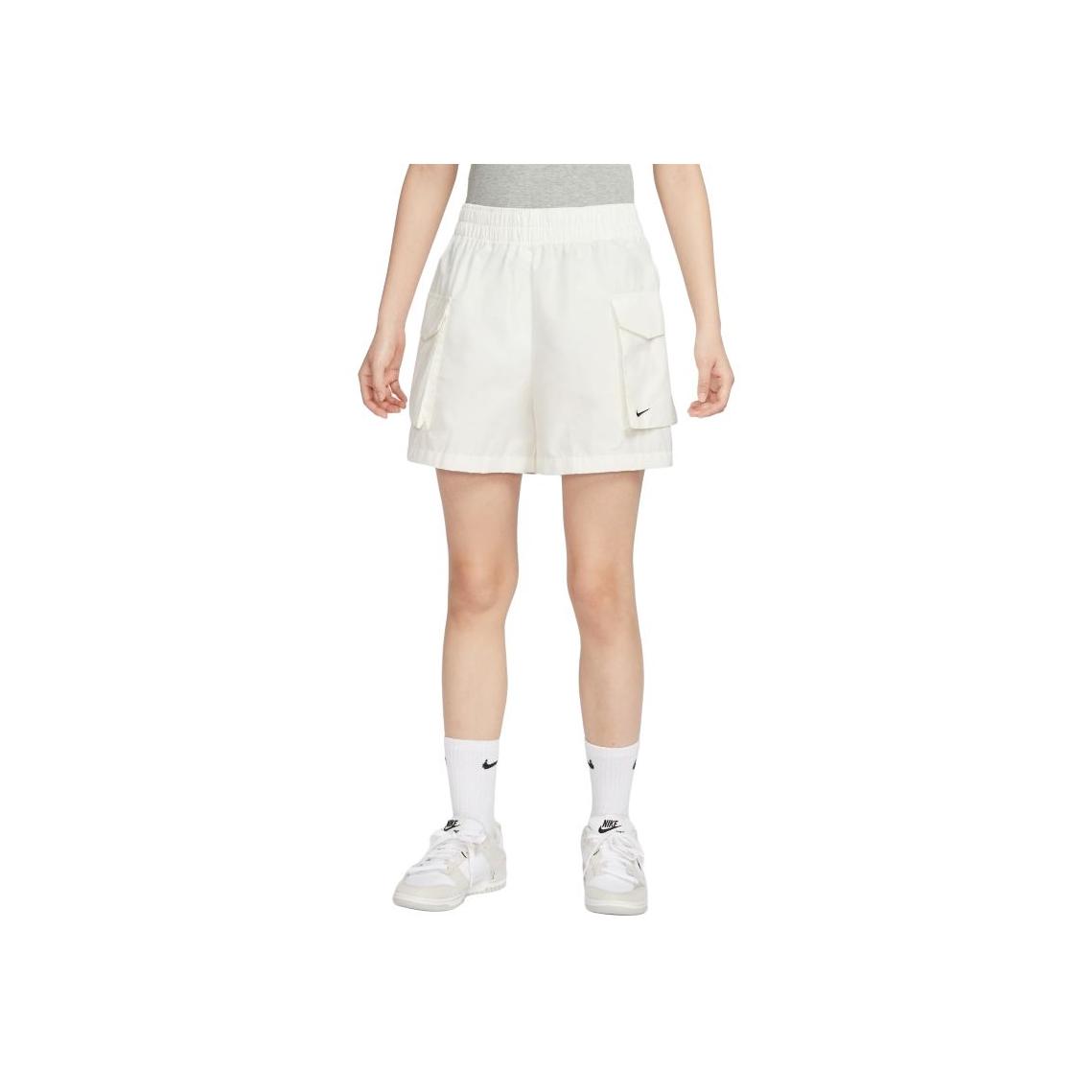 

Nike Sportswear Essential Плетені Карго Шорти Жіночі Шорти Білі HM6983-133 2XL