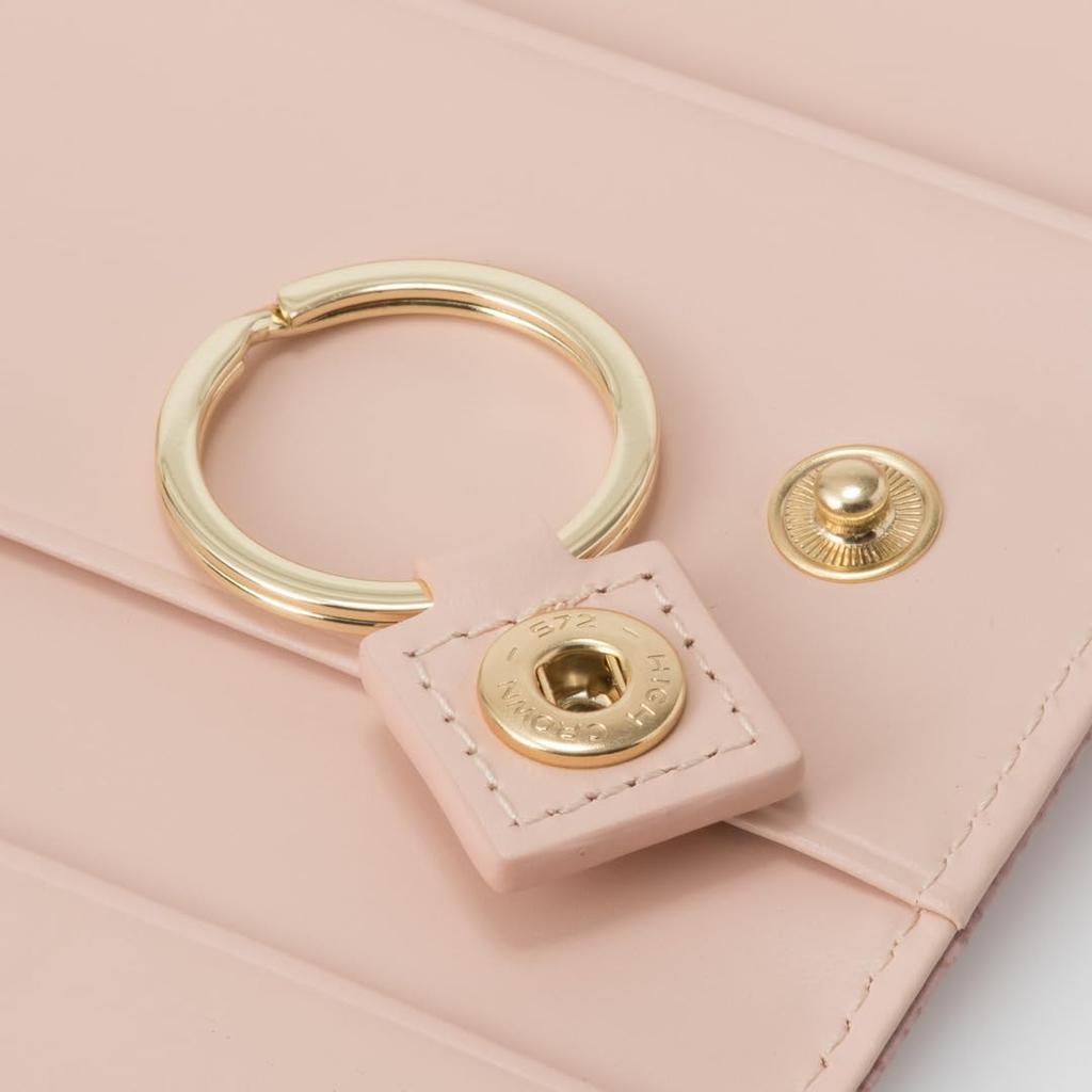 Key Case Leather Cowhide with Ribbon Vintage Antique and Charm JSLW6SK1 [Jill Stuart] "Honey" - Women's Decoration, Hardware, Style, -