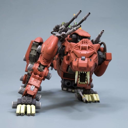 ZOIDS EZ-016 Saber Tiger Marking Plus Ver. 270mm Long, Approximately 1/72 Scale Plastic Model
