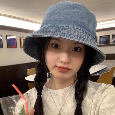 Korean Style Large Brim Cowboy Fisherman Hat Men And Women Spring And Summer Thin Ins Japanese Sun Hat Sun Hat