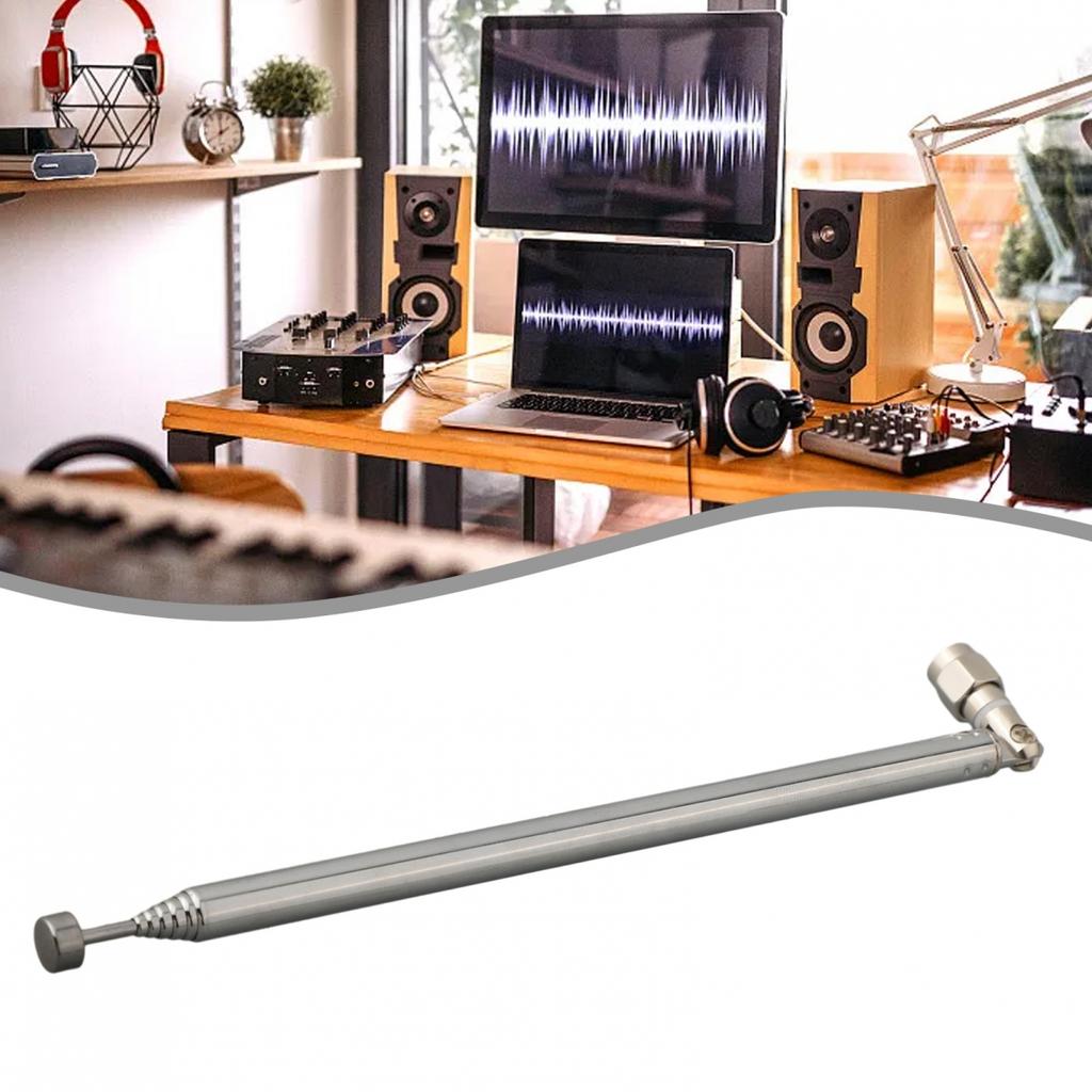 Antenne télescopique polyvalente pour radio, télévision et instrument, longueur 164 mm