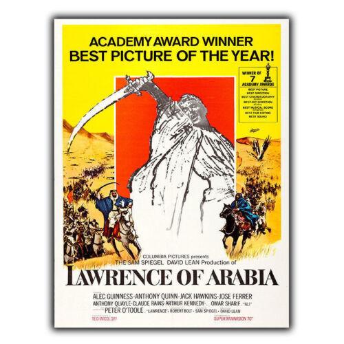 LAWRENCE OF ARABIA METAL SIGN PLAQUE Retro Film Movie Advert poster print decorAluminum 20x30cm(7.8x11.8inch)
