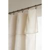 Voilage ajustable + 8 anneaux pince 140 x 270 cm Polyester effet lin "Nia" Le fil d'Ariane - Sable