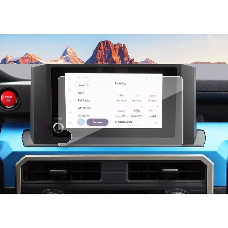 

8 Inch Car Touchscreen Protector Tempered Glass Fit for Toyota Tacoma SR SR5 PreRunner Sport Off-Road 2024