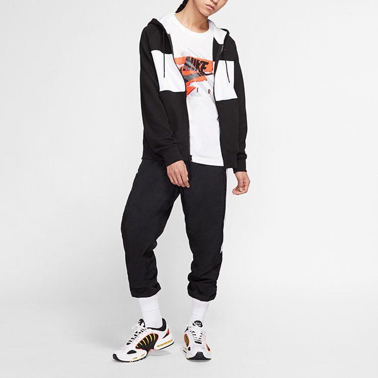 Nike Sweatshirts Men's Black Hooded Moderate Cardigan CJ4820-011