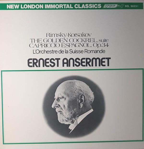 LP Record ERNEST ANSERMET CONDUCTING THE ORCH - Rimsky-Korsakov Suite "Golden Roost SOL5023 LONDON 1976 Japan Obi Classical Used