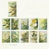 10pcs Relief Aesthetic Flowers Materials Paper DIY Scrapbooking Junk Journal Collage Photo Album Retro Background Paper