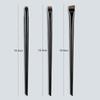 3Pcs Blade Eyeliner Brush Eyebrow Brush Portable Flat Fine Eyeliner Brow Contour Makeup Brushes Cosmetic Beauty Makeup Tool