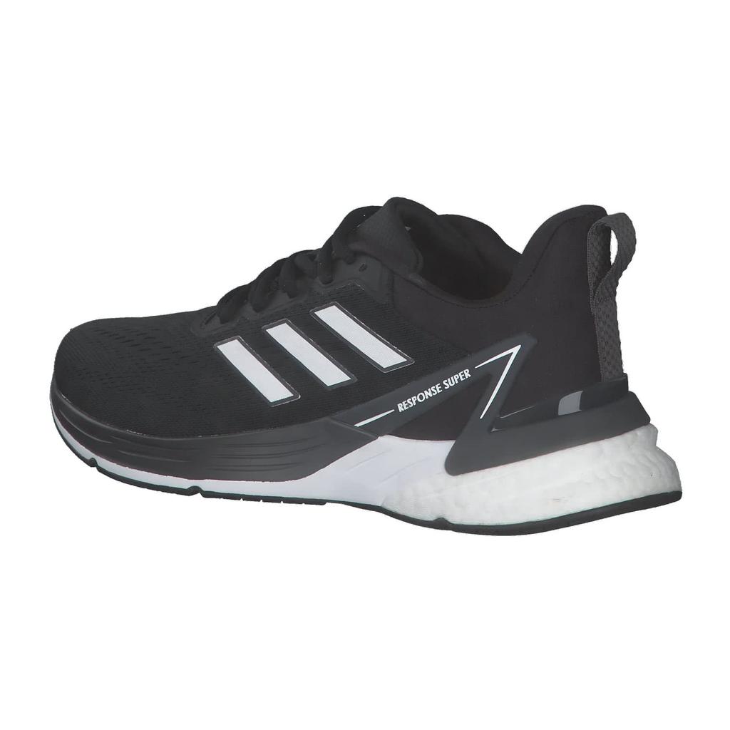 Adidas Response Super LLA50 Running Core Six Size cm 2.0 Men's Shoes, Black/Footwear White/Grey (G58068), 28.0