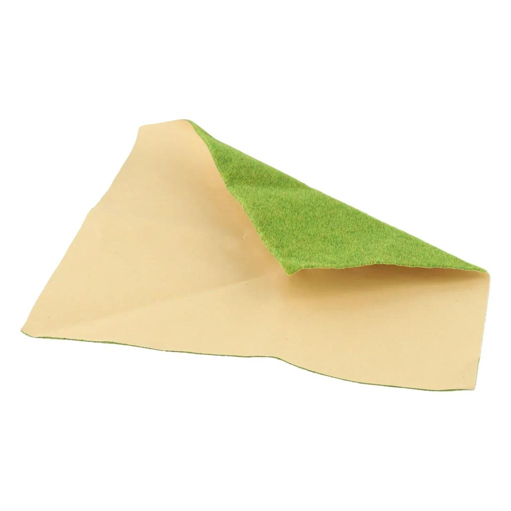 Artificial Turf Landscape Grass Mat For Model Train Not Adhesive Scenery Layout Lawn Diorama Accessories 25X25cm