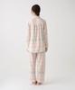 Afternoon Tea Living Set JP11 Check Double Gauze Pajama Pink Pajama/Loungewear Set,