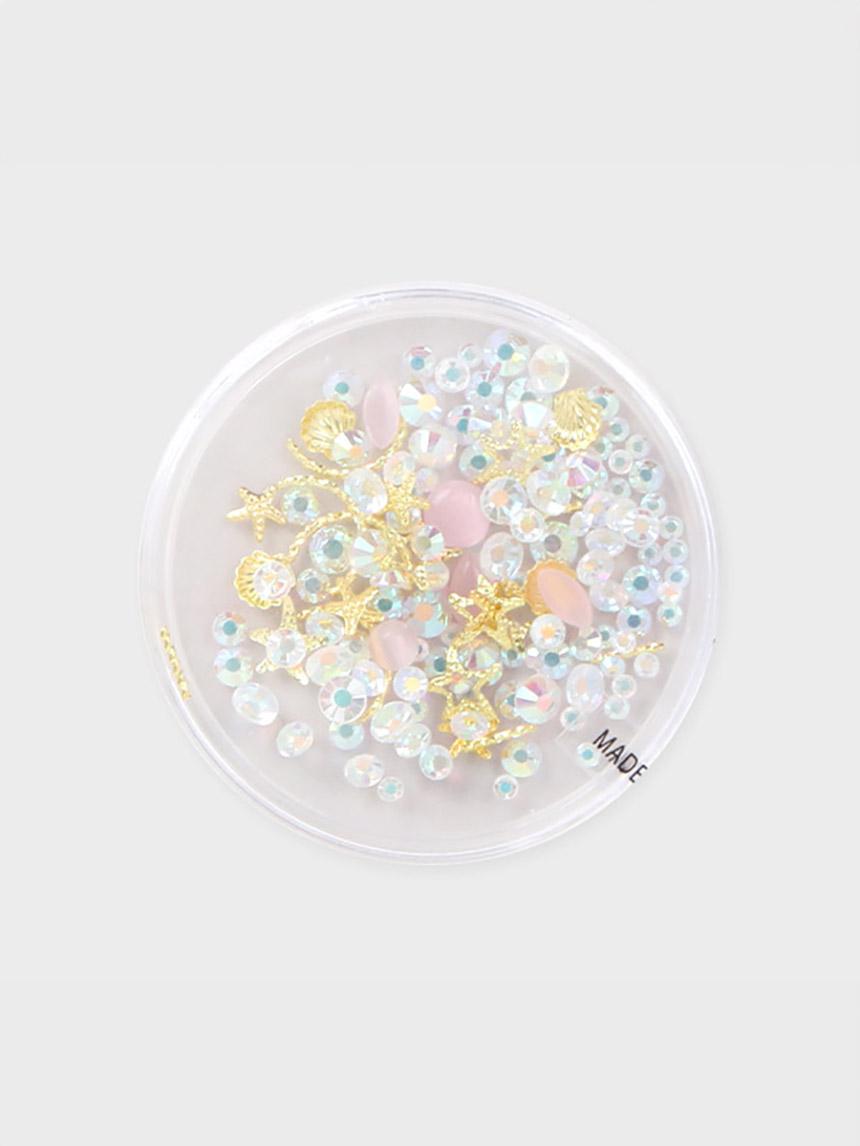 Mixed Seashell Nail Art Charms 2.5g 1ea