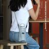 1Pc Can Be Slant Hanging Outdoor Water Cup Sleeve Protective Bag Mesh Backpack Drink Cup Sleeve Bag Water Bottle Bag Bag