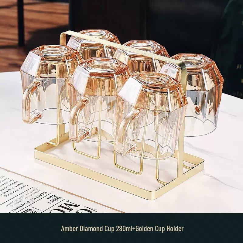 Naijiang German Style Heat-Resistant Glass Drinking Cup Set