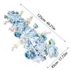 Wedding Flower Wall & Floor Arrangement - Artificial Floral Decoration for T Stage, Arch, & Aisle.