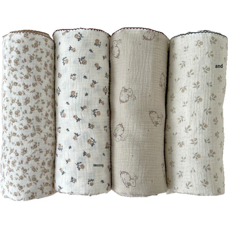 A-Listen Blogger Stil Baby Mullwindel Decke & Pucktuch aus reiner Baumwolle