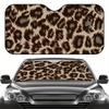 Sun Protection, 1pc Windshield Car Sun Visor - Foldable Sunshade, Pattern Theme, UV Protection And Internal Cooling, Easy To Ins