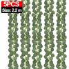 2.2M Artificial Eucalyptus Garland Green Artificial Bulk Eucalyptus Vine Plant for Wedding Arch Wall Household Garden Decoration