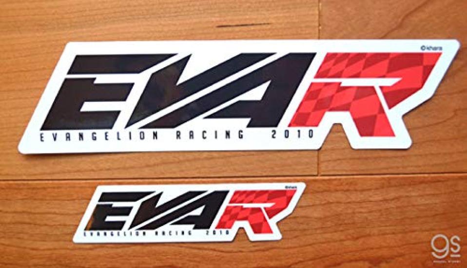 Evangelion Racing EVA Racing Sticker Small Character Sticker Anime Licensed Product LCS1233 gs Official Merchandise EVA-R