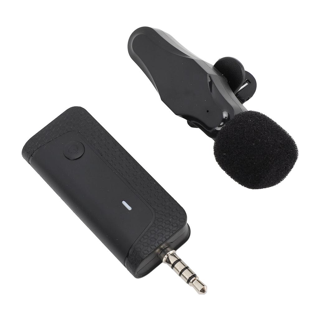 Wireless Microphones Clear Sound High Sensitivity Noise Reduction Lavalier Microphones for Live Streaming