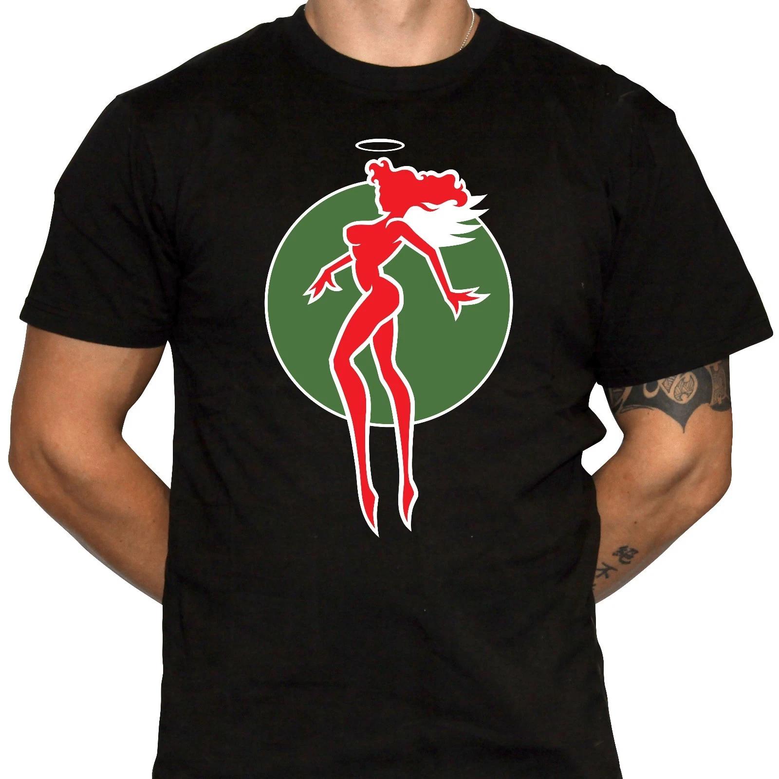 WORLD WAR II HELLS ANGELS T-Shirt - Flying Tigers T-Shirt - 100% Cotton T-Shirt XXXXL