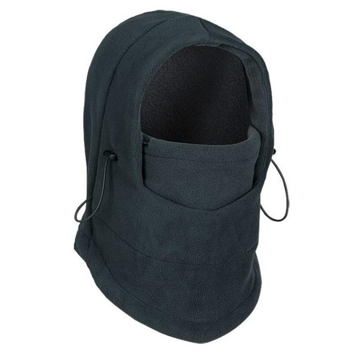 1pc Winter warm Balaclava Hat for Men Women,outdoor Thermal Fleece Hood Bike Windproof Face beanie hat Neck Warmer Scarves cap