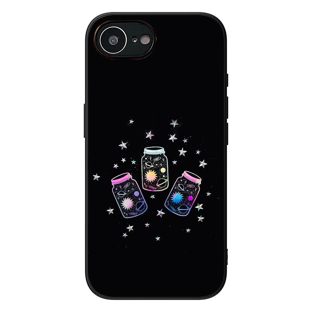 

Cover for Apple iPhone 13 12 Mini XS 11 Pro Max 7 8 Plus + XR SE 2022 2020 SE3 Phone Case Moon Stars Butterfly Sky Astronaut iPhone 12 Pro Max