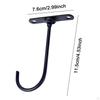 Banana Hook Hanger with Screws Portable Lightweight Modern Metal Rack under Cabinet for