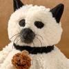 Ghost Plush Pillow Soft Stuffed Animal Toy Fluffy 3D Ghost Halloween Decor