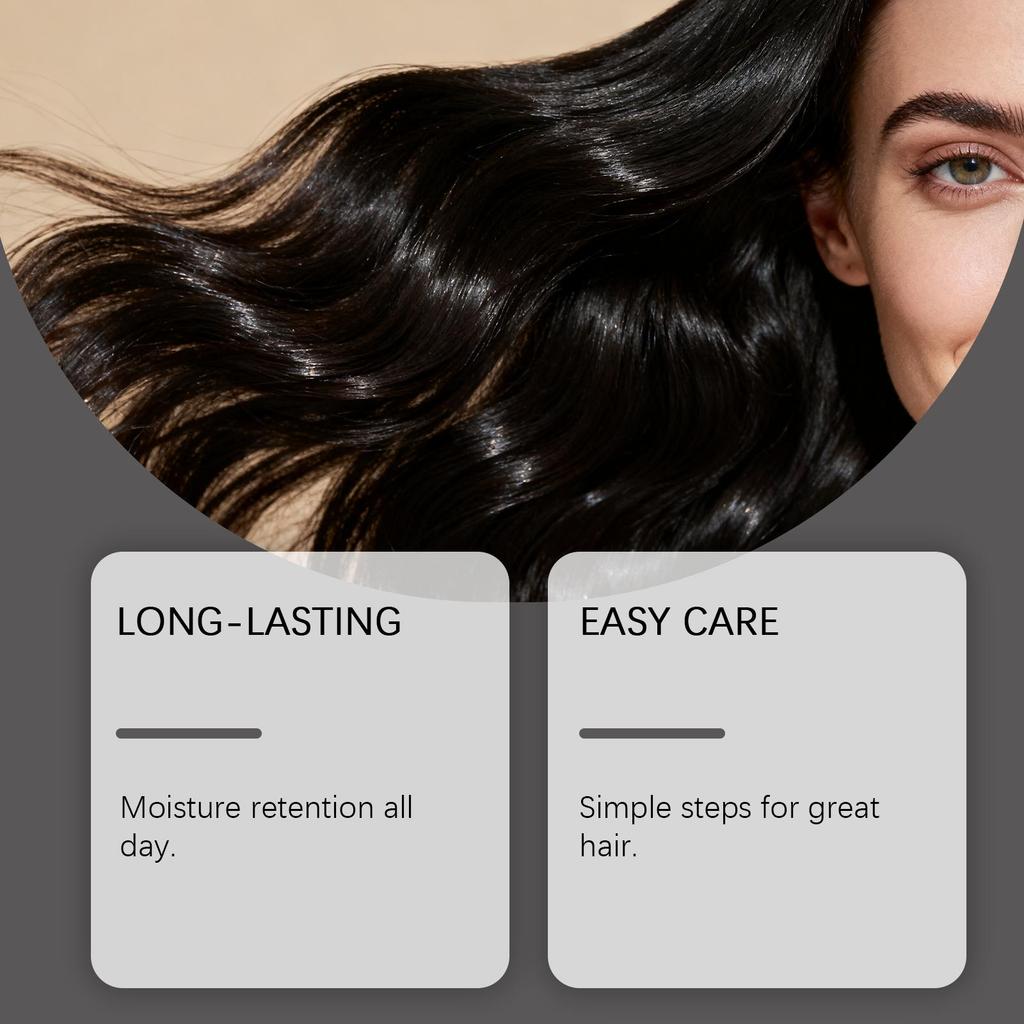 Onion Brightening Hair Care Oil, Natural Fluffy, Supple and Shiny Hair Care, Frizzy Hair Care Oil