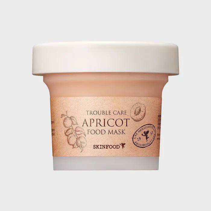 [+ Silicone Brush Free] Apricot Food Mask