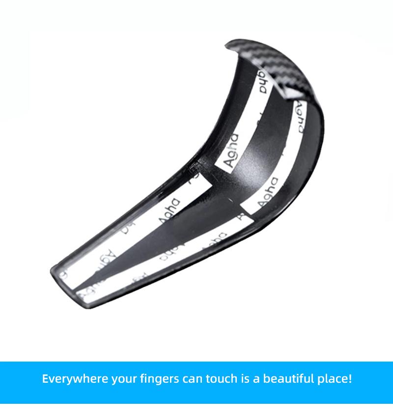 Carbon Fiber Car Gear Lever Cover Gearbox Shift Stick Trim For Mazda 2 3 6 5 Atenza CX3 CX5 MX5 CX7 Axela CX30 CX90 CX60 CX50