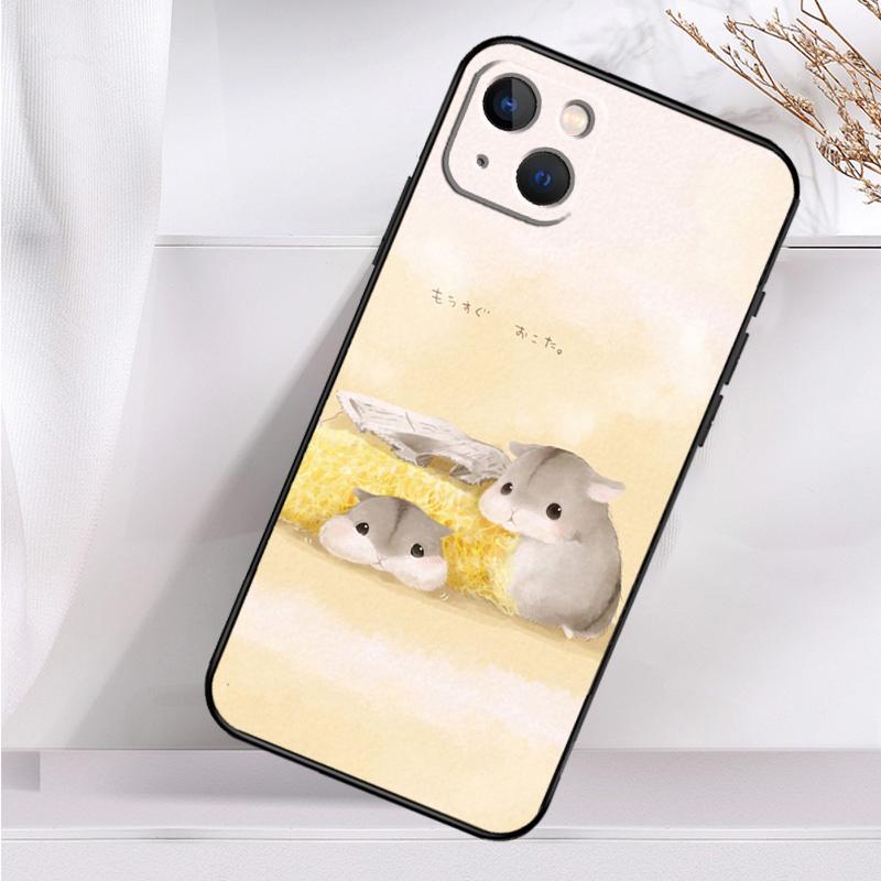 Hamsters Shockproof Case For iPhone 17 11 14 15 16 Pro Max Plus 12 13 Mini 16e 17 Air Phone Cover