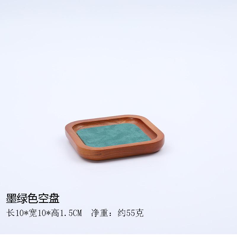 Classic Solid Wood Decorative Jewelry Trays Beaded Bracelet Necklace Ring Jewelry Display Plates Storage and Viewing Tray