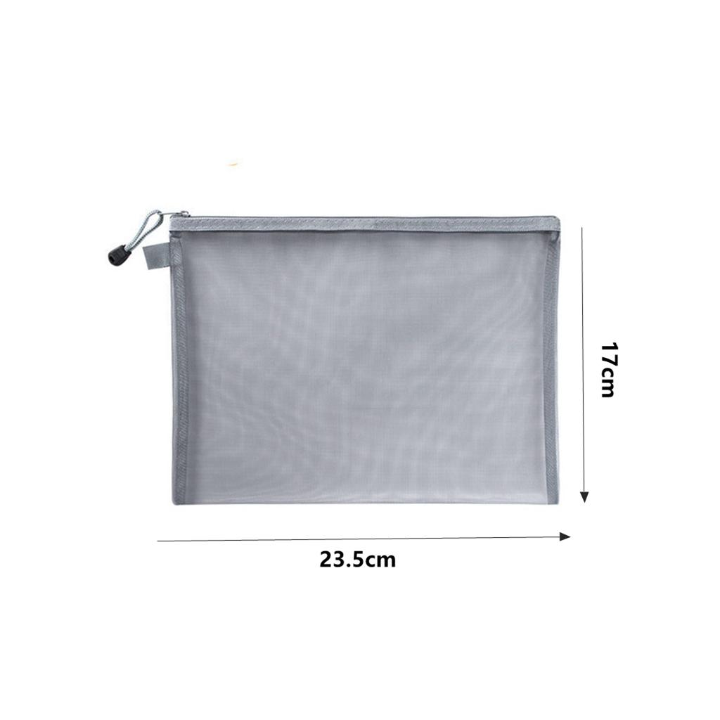 1-3PCS/Set Storage Bag Mesh ZipperToy Building Block Puzzle Sub-package Children Particle Zipper Transparent Finishing Storage