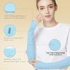 1Pair Arm Sleeves Ice Fabric Sun UV Protection Summer Sun Cool Outdoor Activity Cuff Cover Arm Sleeve Unisex