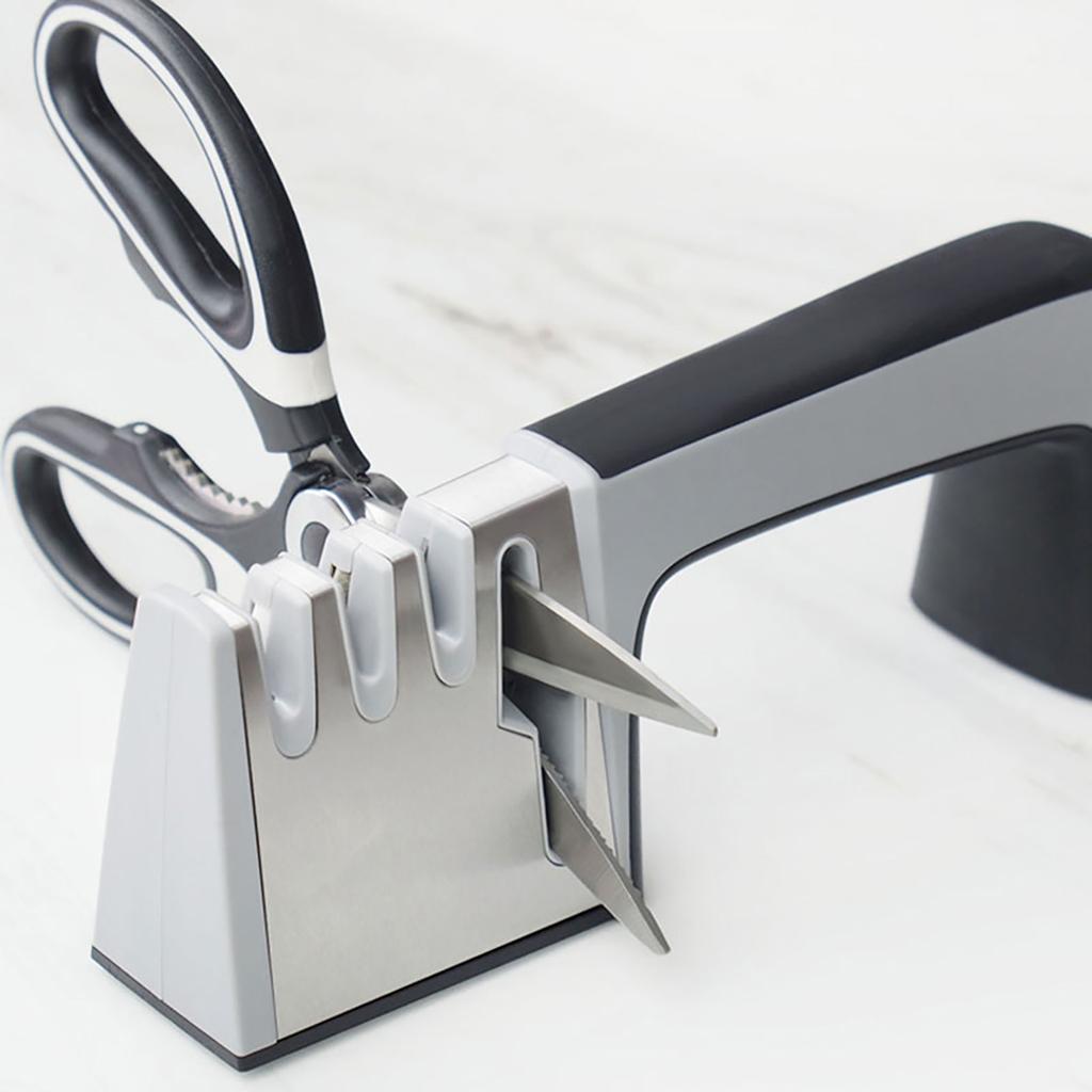 Multifunction 4 Stage Knife Sharpener Quick Sharpener Knife Grinder Home Kitchen Accessories