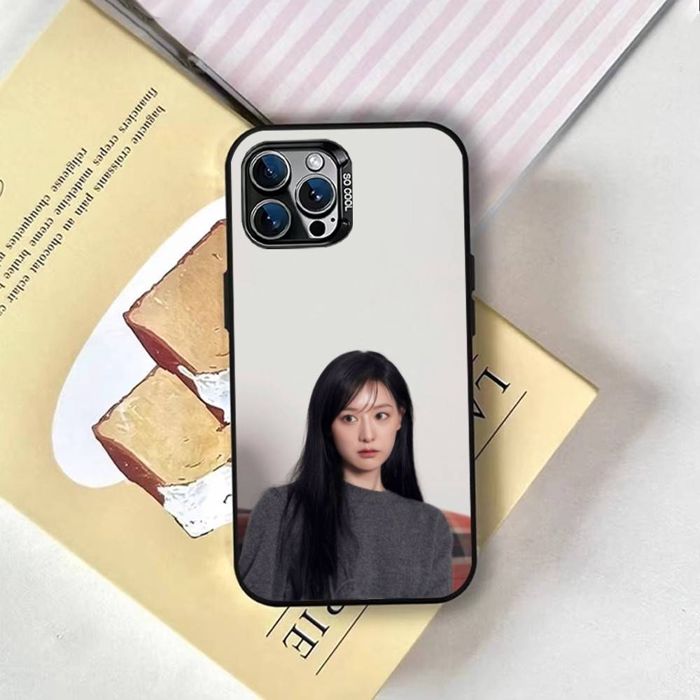 Korean Actor  Park Shin-hye Phone Case For iPhone 17,16,15,14,13,12,11 Plus,Pro Max,XS,Colored Silver Plated Inside Cover