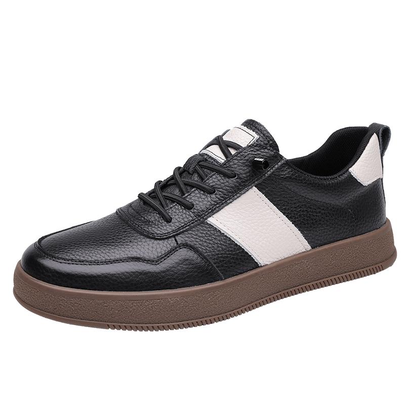 Sneakers Mens Dress Shoes Retro Male Leather Business Male Baroque Footwear Casual Outdoor Mens Oxford Footwear